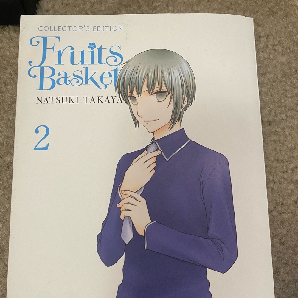 Fruits Basket Manga no tear spills or annotation never read